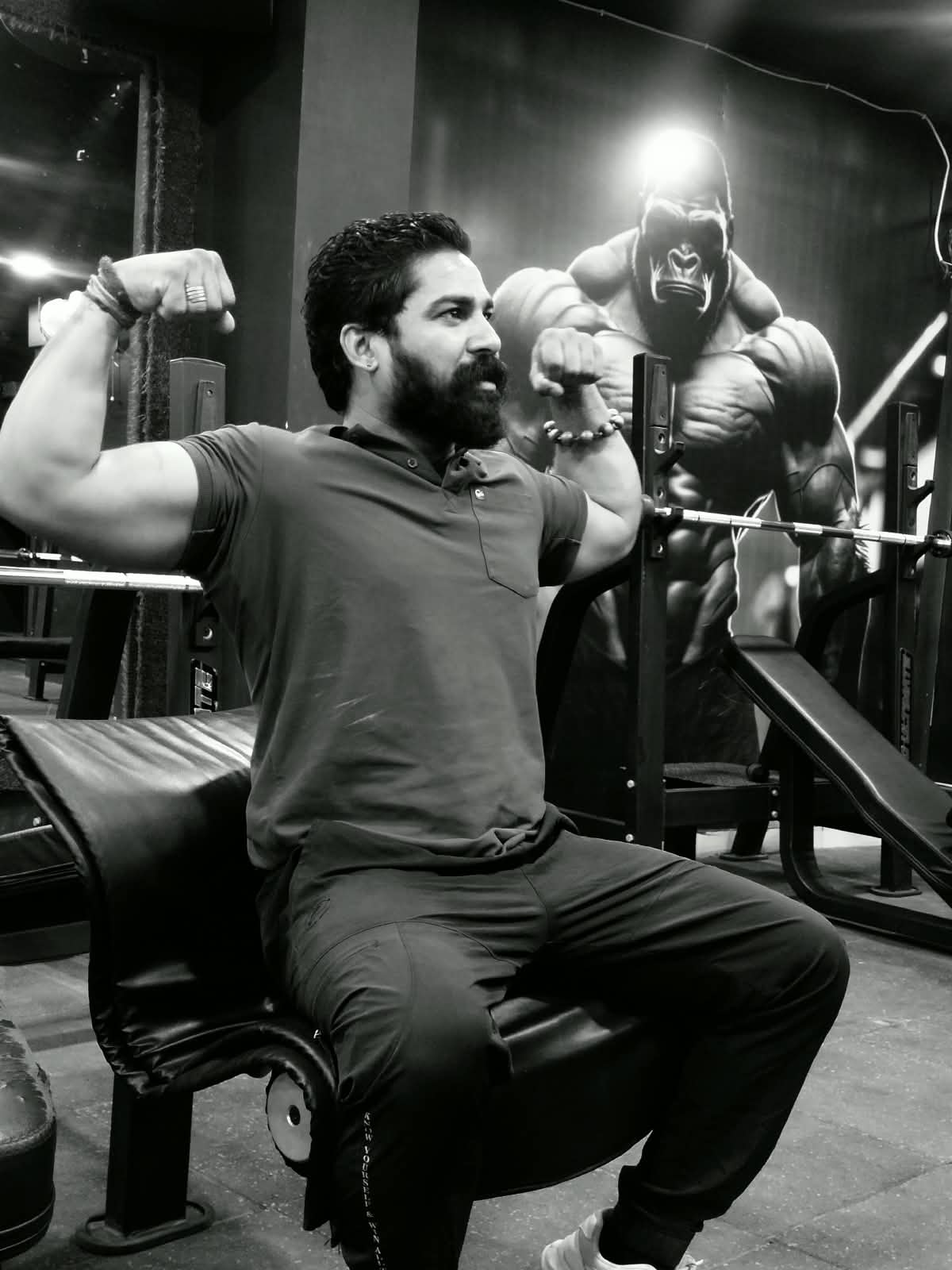 Trainer Sanjay Purbia at EKAAY Fitness